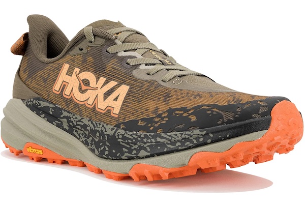 chaussures trail pied large hoka speedgoat 6 W