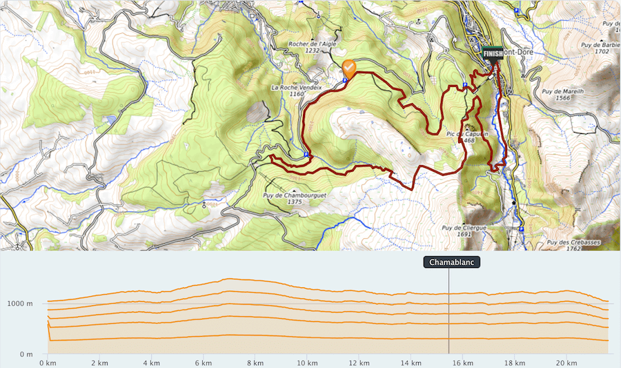 trace trail le chemin des cretes